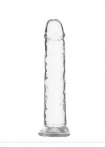 Crystal Addiction - Transparenter Dildo - 18 cm