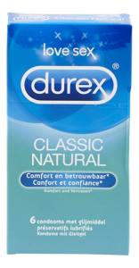 Durex Classic Natural 6er Pack