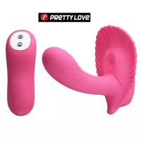 G-Punkt Vibrator in Rosa mit Kabelloser Fernbedienung von Pretty Love- stehend
