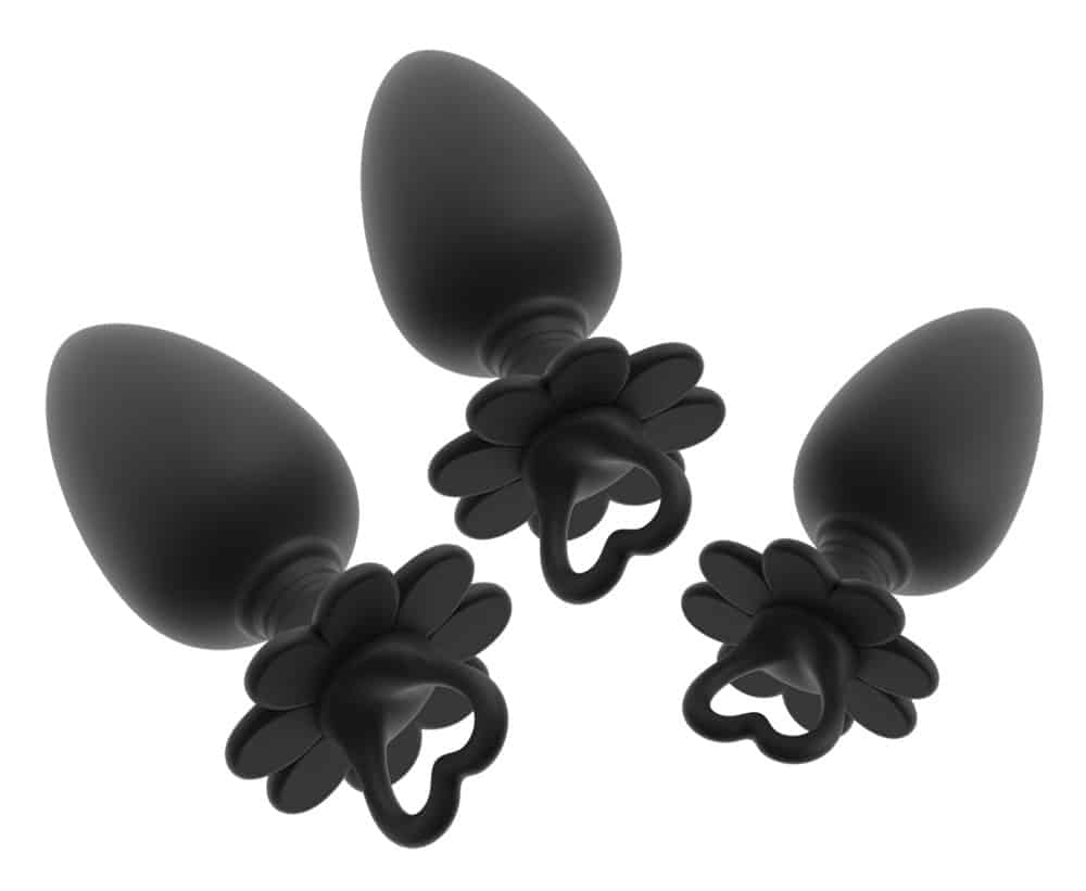 Accessoire Bizarre 3-teiliges Analplug-Set