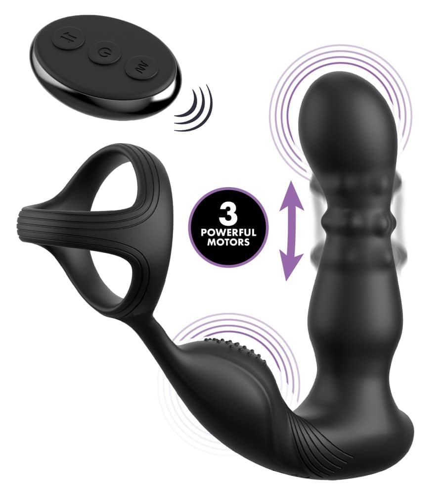 Anal Fantasy Elite Analvibrator „Ass-Gasm Slide & Glide“ mit Perlenmassage