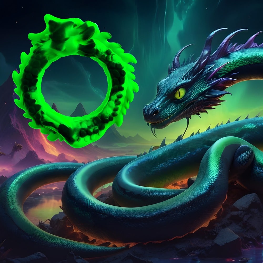 Beasty Cocks Penisring „Dragon Loop“ aus Liquid-Silikon