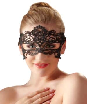 Cottelli ACCESSOIRES Augenmaske aus Spitze & Stickerei