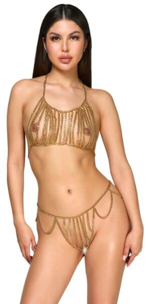 Cottelli ACCESSOIRES Ketten-Bikini