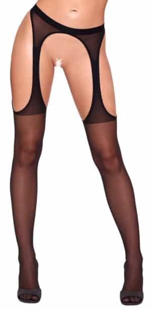 Cottelli LEGWEAR Straps-Strumpfhose