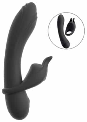 Couples Choice Vibrator mit abnehmbarem Vibro-Penisring