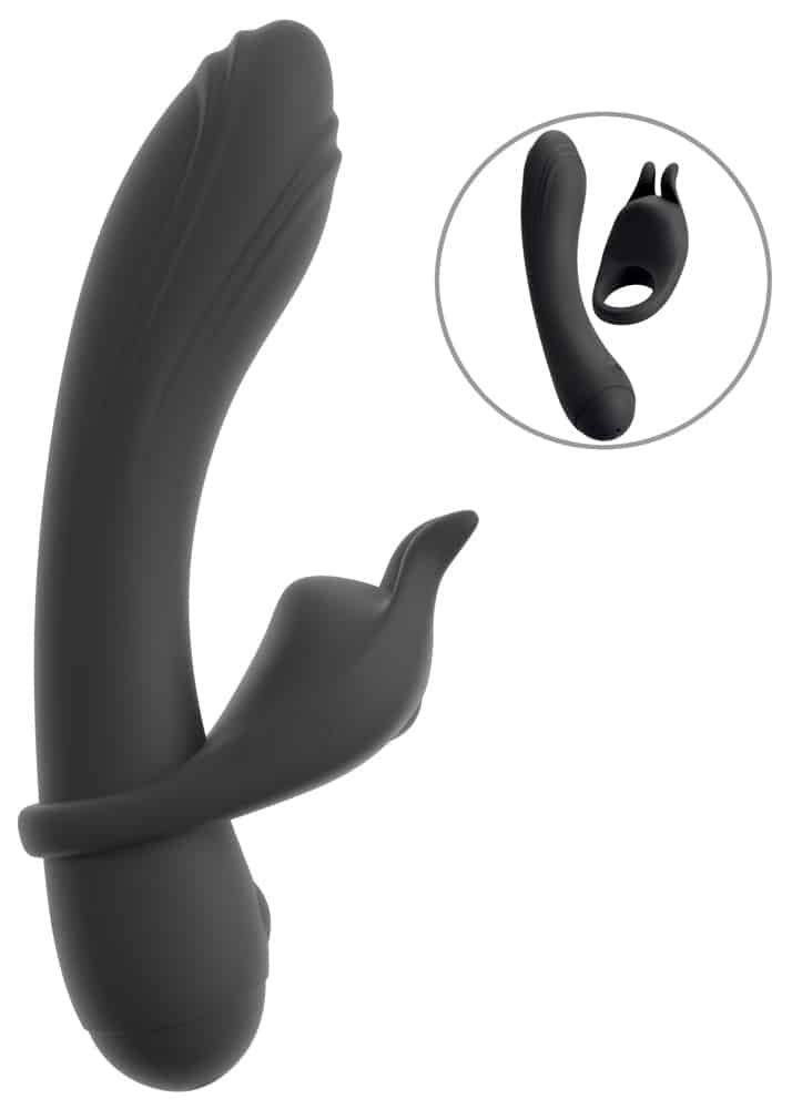 Couples Choice Vibrator mit abnehmbarem Vibro-Penisring