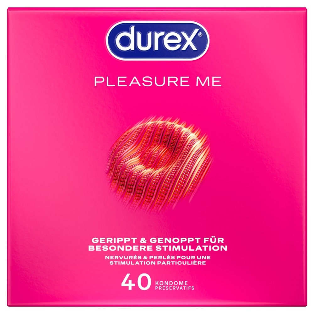 Durex Kondome „Pleasure Me“ mit Noppen und Rillen