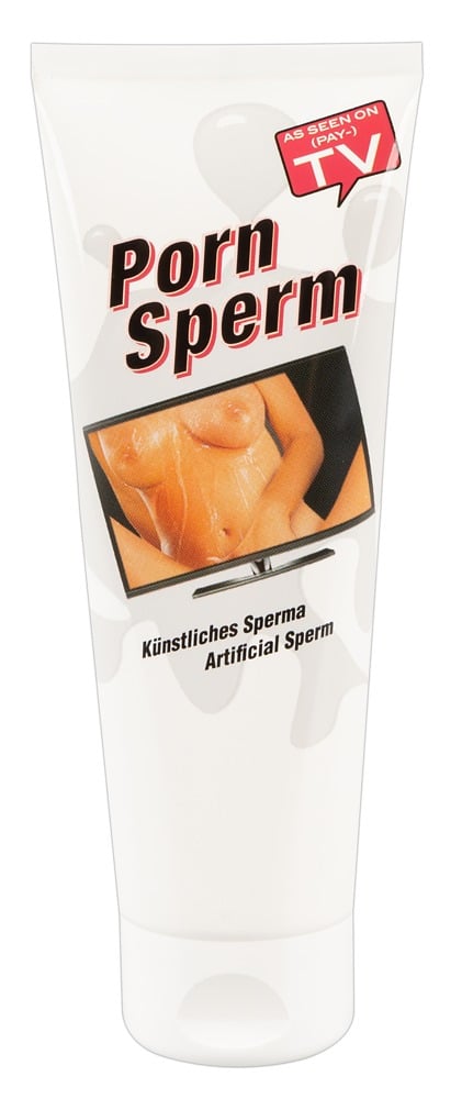 Erotikgel „Porn Sperm" auf Wasserbasis