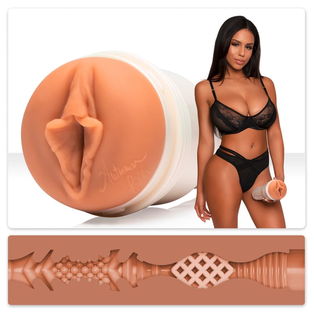 Fleshlight Masturbator „Autumn Falls Cream “ mit intensiver Stimulationsstruktur