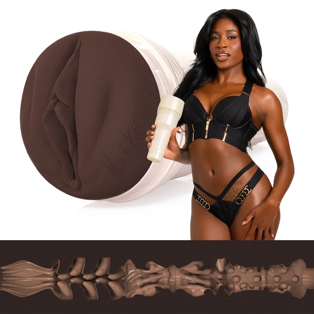 Fleshlight Masturbator „Nicole Kitt Purrrrrfection“ mit intensiver Stimulationsstruktur