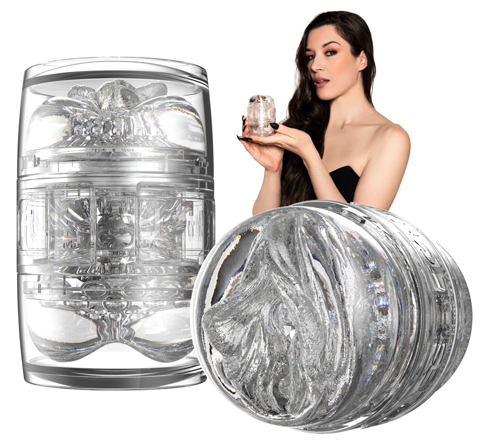 Fleshlight Masturbator „Quickshot Stoya“ mit Vagina- und Anusöffnung