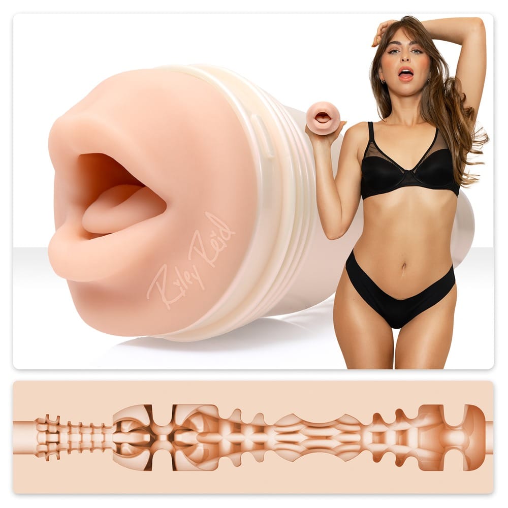 Fleshlight Masturbator „Riley Reid Insomnia“ mit intensiver Reizstruktur