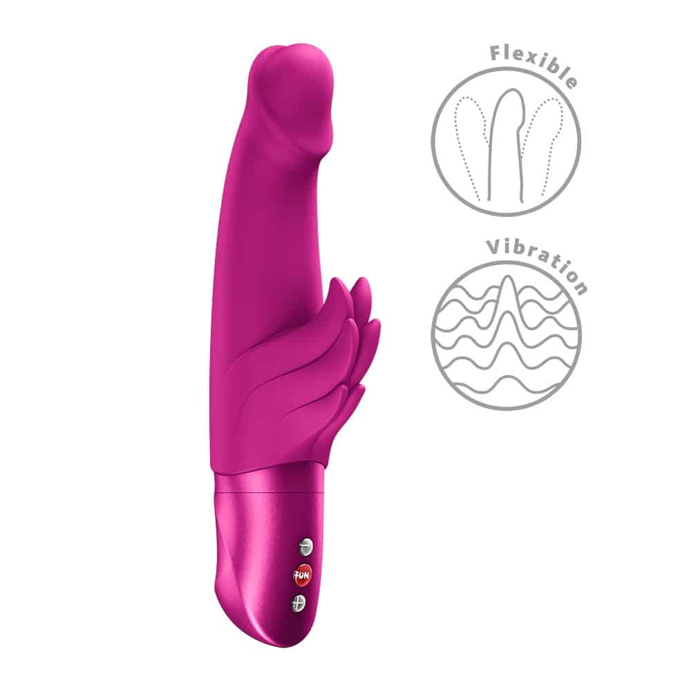 Fun Factory Rabbitvibrator „WICKED ANGEL“ mit Reiz-Flügeln