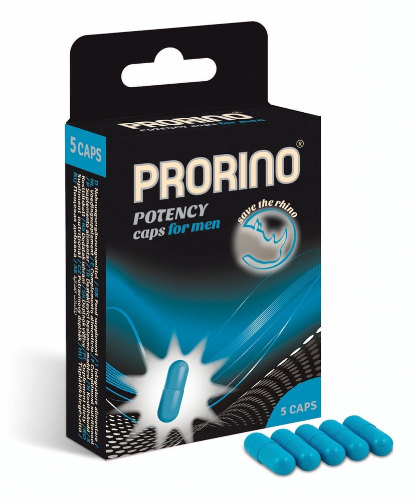 HOT Kapseln „Potency“ für den Mann