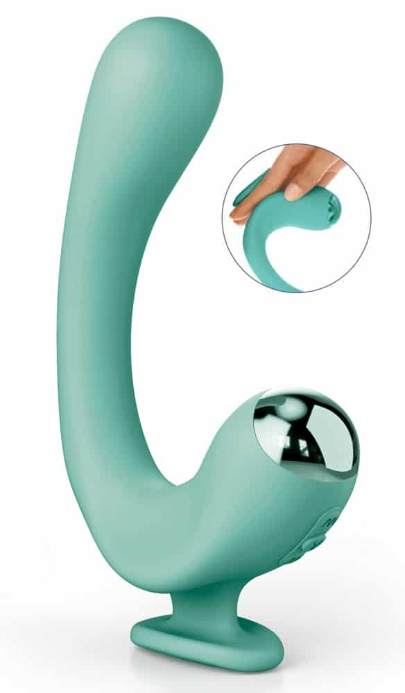 JimmyJane Doppelvibrator „Reflexx Rabbit 2“ mit Wärmefunktion