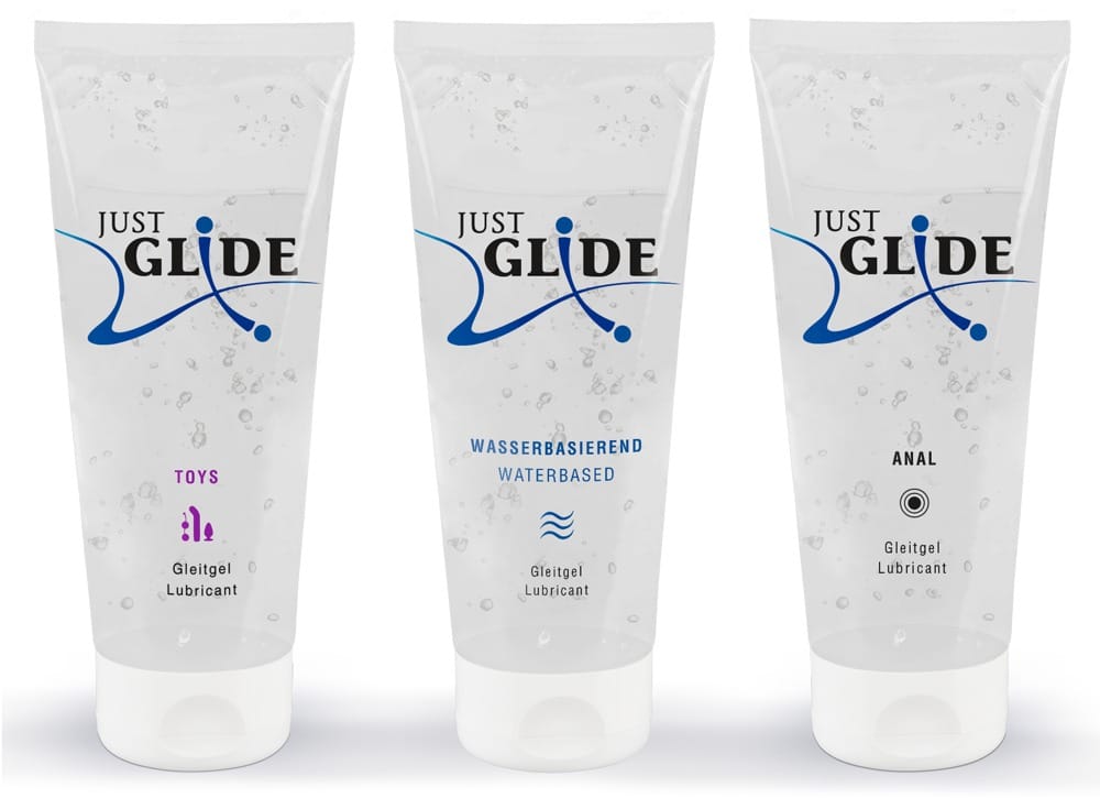 Just Glide 3-teiliges Gleitgel-Set „Just Glide“