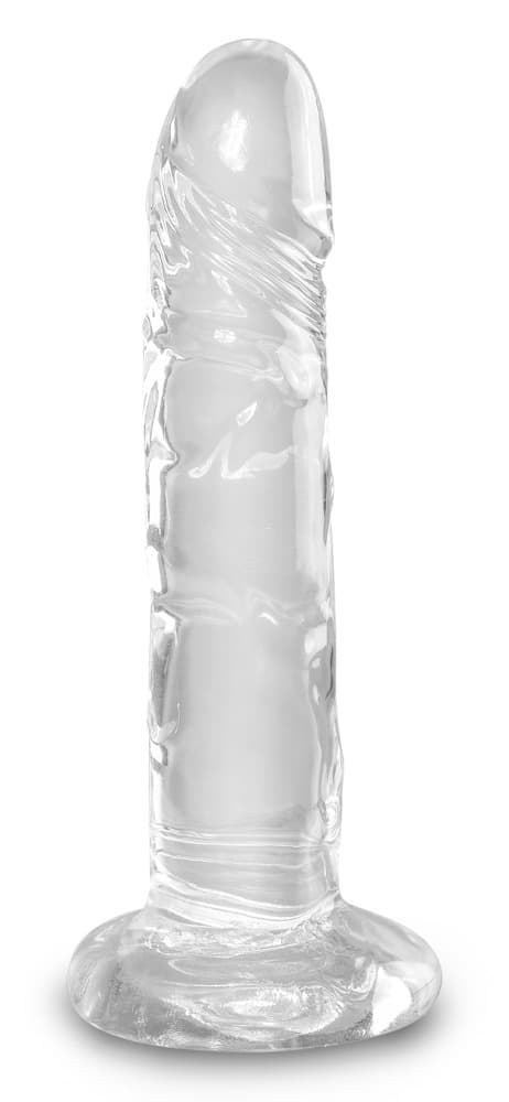 King Cock Clear Naturdildo „6“-Cock Clear“ mit Saugfuß