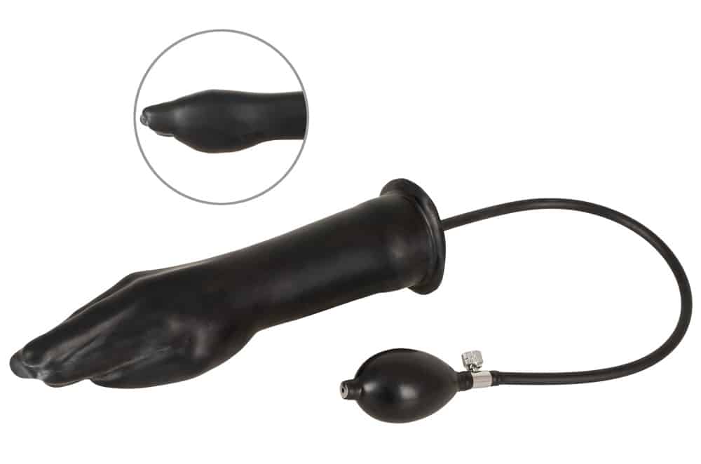 Late X Pumpdildo in Handform