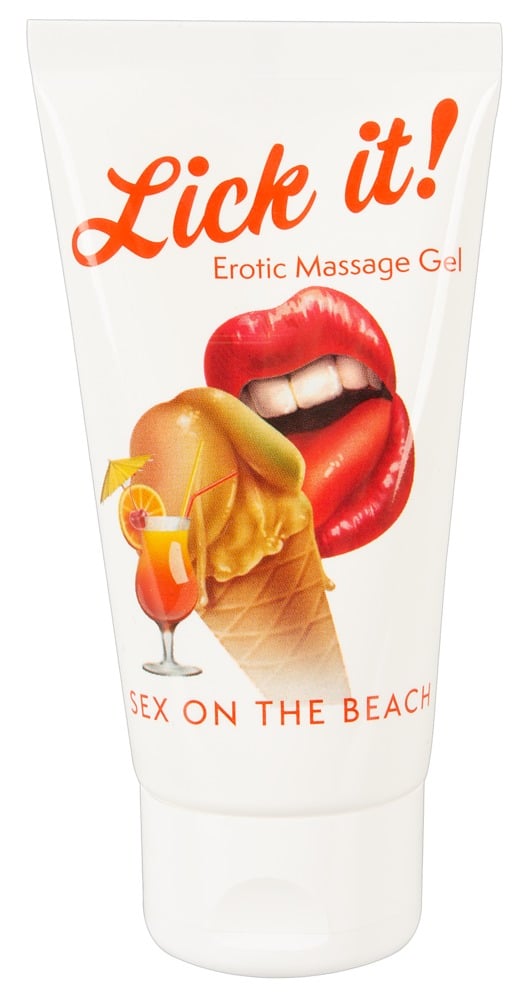 Lick it! Erotik-Gel „Lick it! Sex on the Beach“ mit Cocktail-Aroma