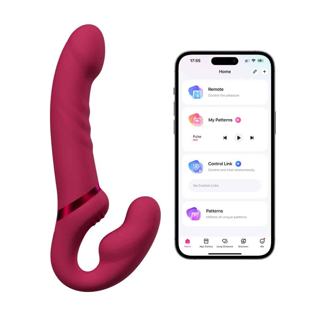 Lovense Strapless Strap-on „Lapis“ per App steuerbar