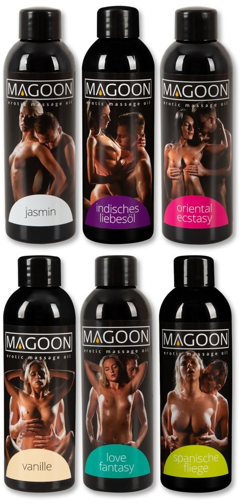 Magoon 6-teiliges Massageöl-Set