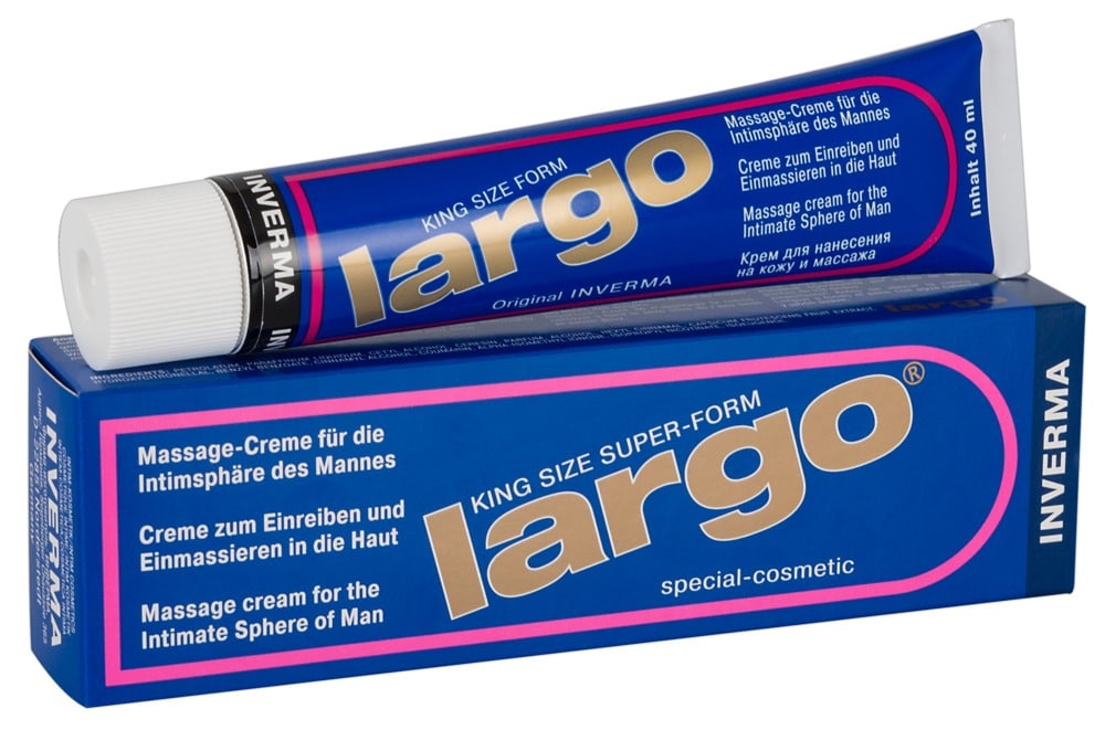 Massagecreme „Largo“ für die Intimsphäre des Mannes