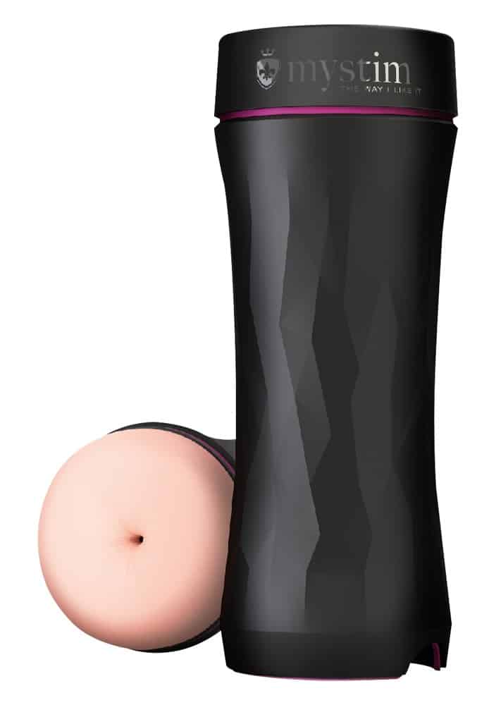 Mystim Masturbator „Opus E Anus“ kompatibel mit E-Stim-Geräten