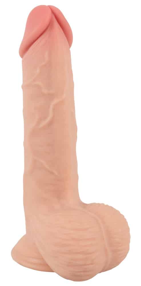 Nature Skin Naturdildo „Dildo with moveable Skin“ mit Saugfuß