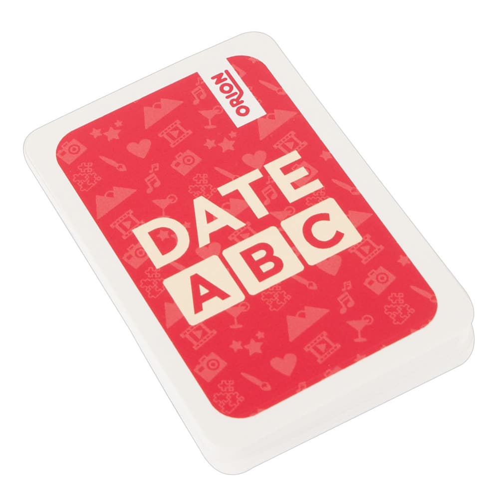 ORION Online Paarspiel „Date ABC“ mit 26 Abenteuer-Karten