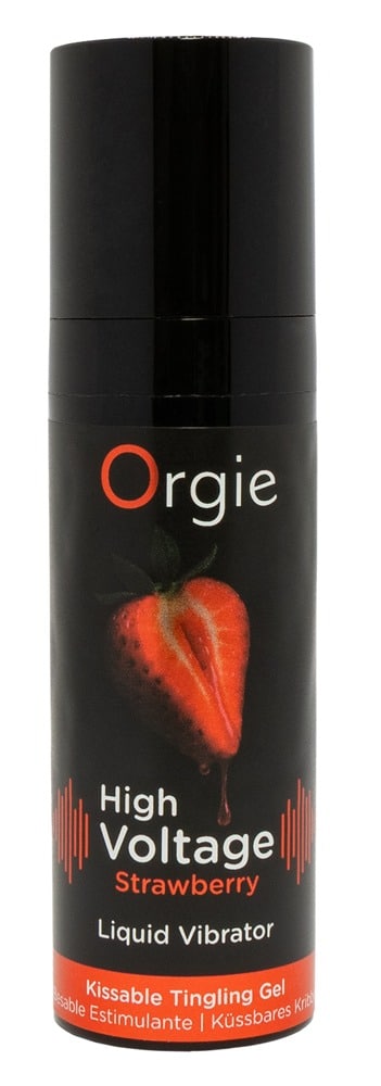 Orgie Stimulationsgel „High Voltage Strawberry“ mit Erdbeer-Aroma
