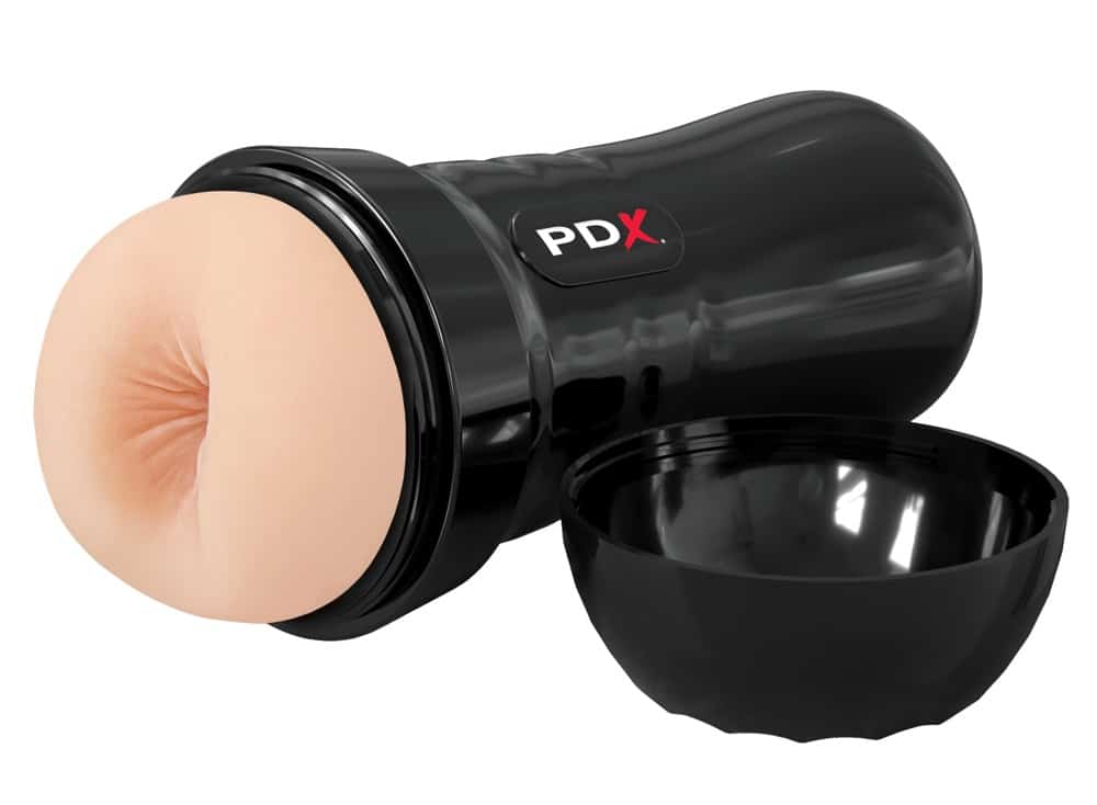 PDX Extreme Masturbator „Wet Bussies Super Banging Butthole" innen mit Stimulationsstruktur