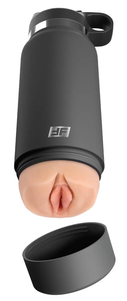 PDX Plus Masturbator „Fuck Flask Secret Delight“ in neutraler Trinkflaschen-Optik