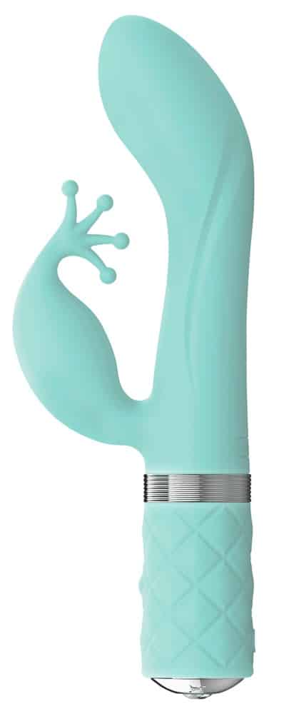 PILLOW TALK Rabbitvibrator „Kinky Luxurious Dual Massager“ mit Swarovski®-Kristall