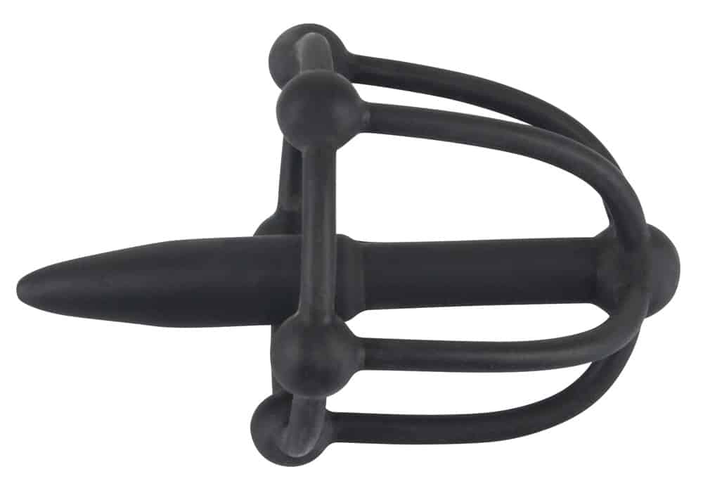 Penisplug Dilator mit Eichel-Käfig