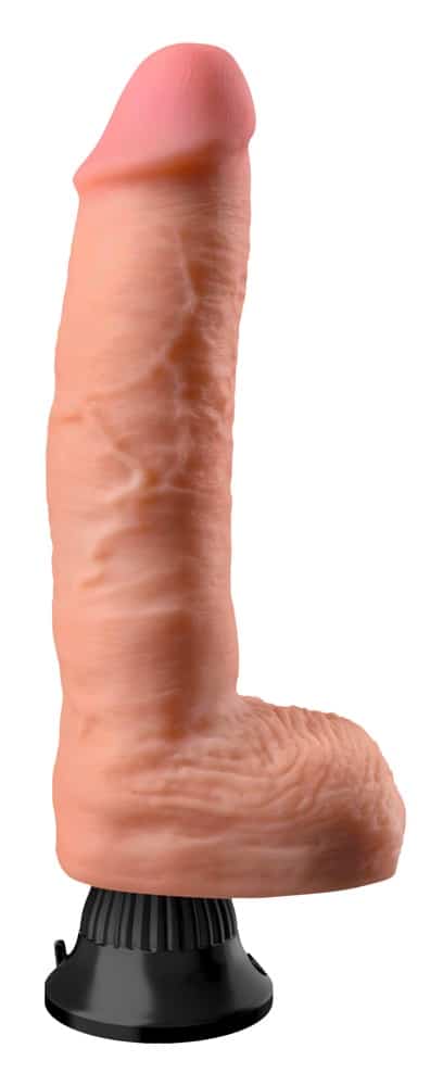 Real Feel Deluxe Naturvibrator „No. 9“ mit Saugfuß
