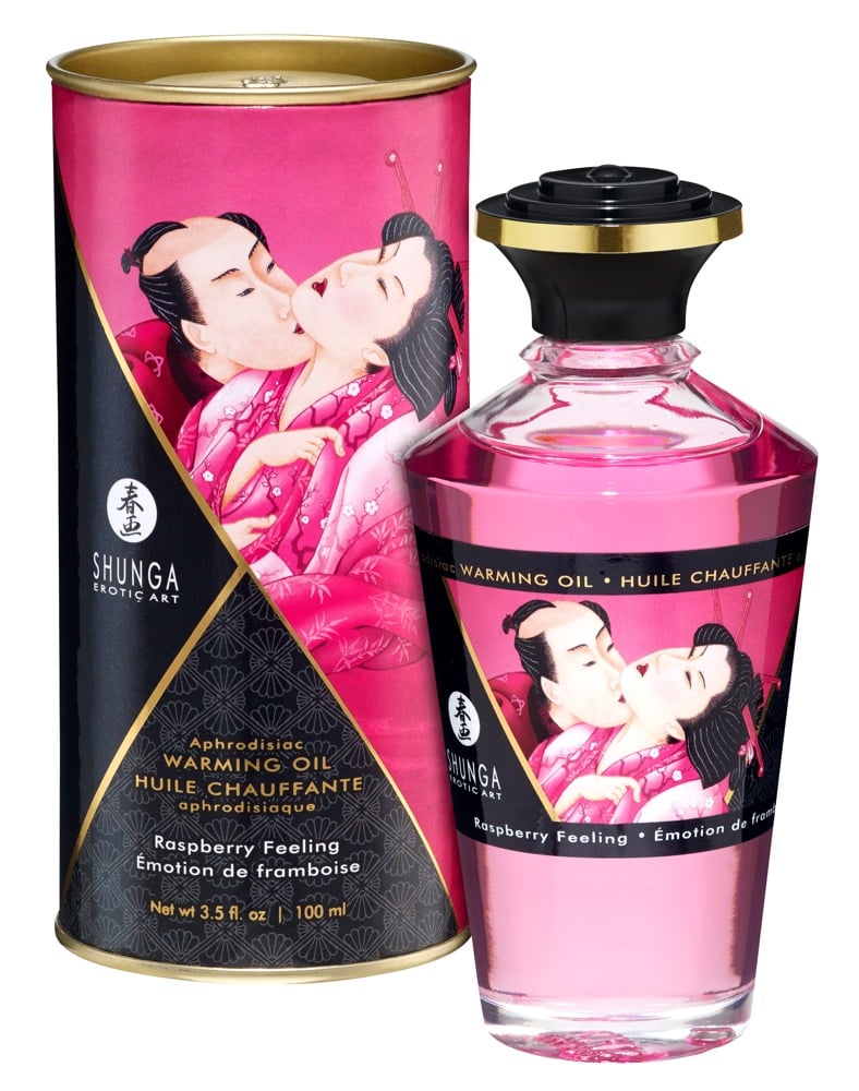 Shunga Massageöl mit Wärme-Effekt