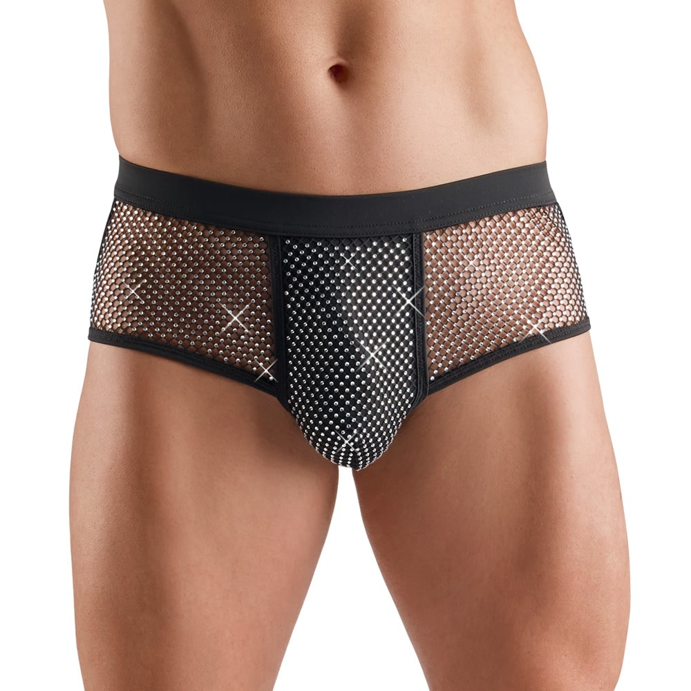 Svenjoyment Pants mit Glitzersteinen