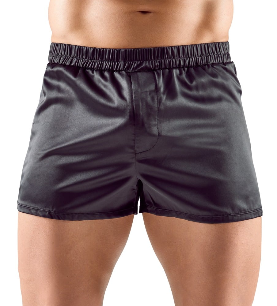 Svenjoyment Satin-Pants mit Eingriff vorne