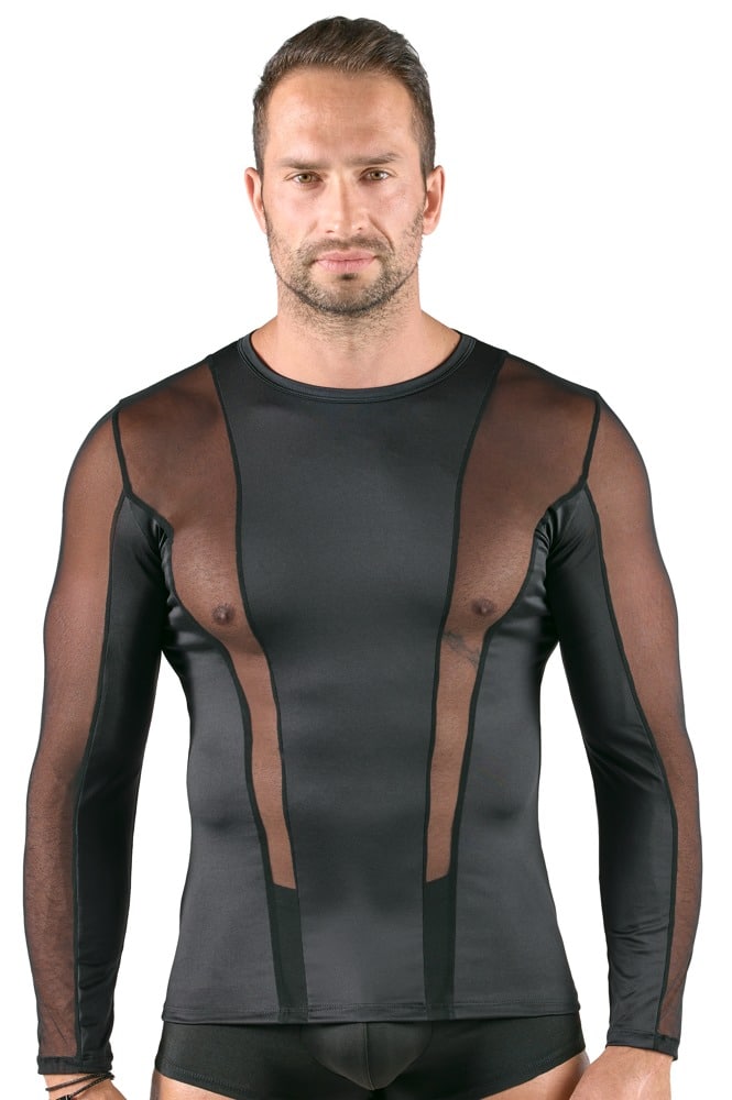 Svenjoyment Shirt mit langem Arm