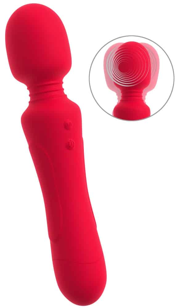 Sweet Smile Massagestab „Super Powerful Vibrating Wand“ mit 10 Vibrationsmodi