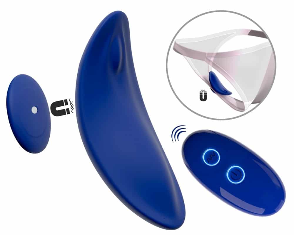Sweet Smile Panty-Vibrator „Extra Slim“ mit Fernbedienung