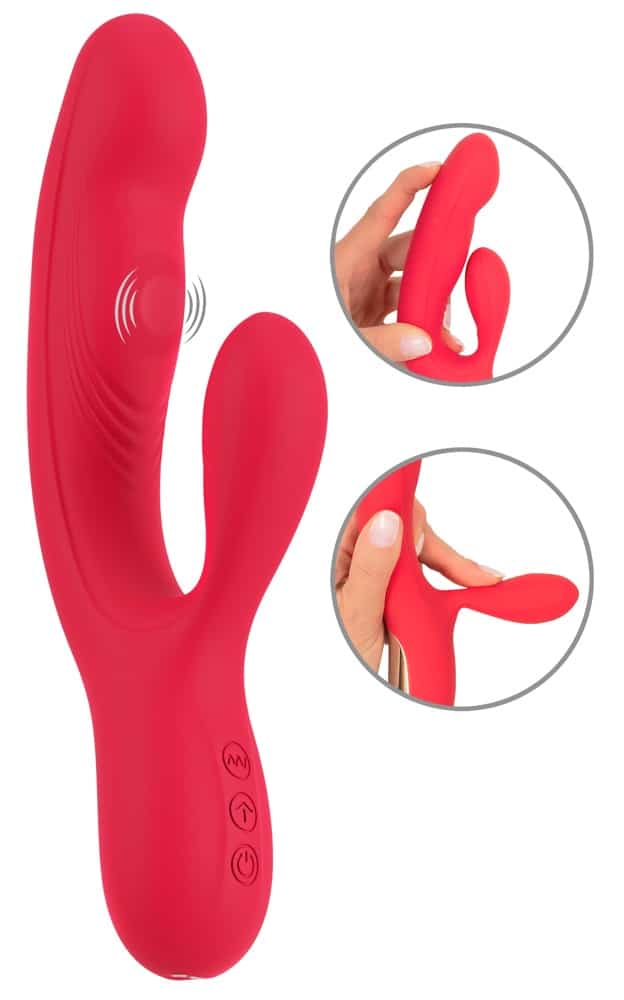 Sweet Smile Rabbitvibrator mit Klopf-Funktion
