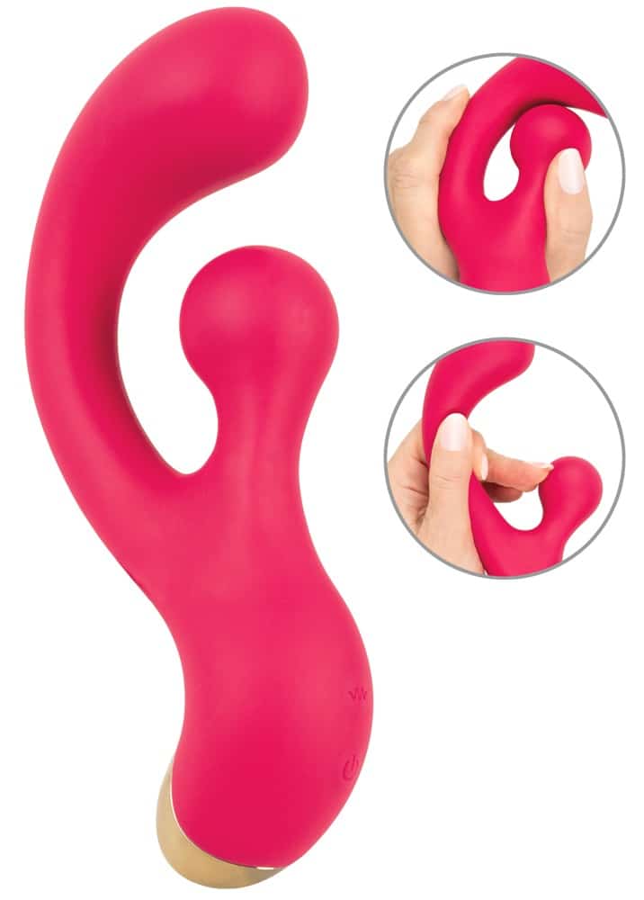 Sweet Smile Rabbitvibrator „G-Spot“ mit rotierendem Klitoris-Stimulator