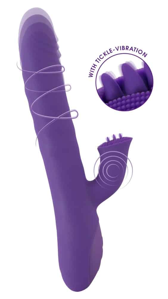 Sweet Smile Rabbitvibrator „Thrusting & Rotating“
