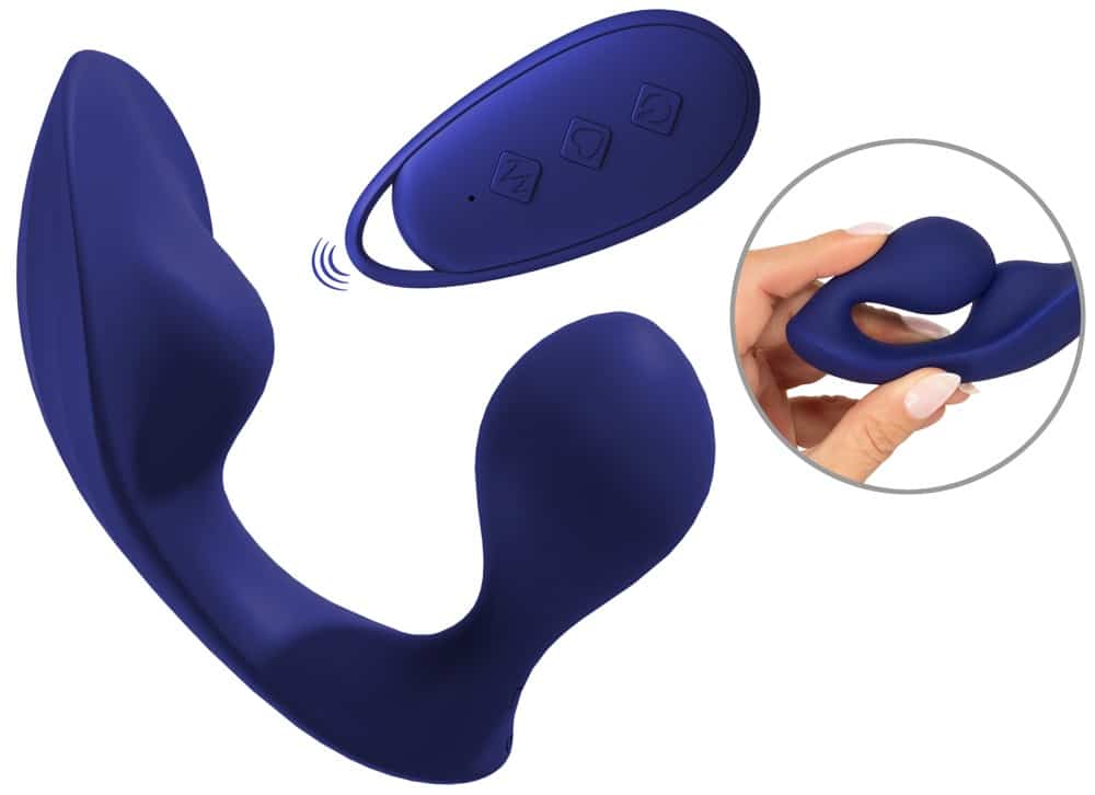 Sweet Smile Slip-Analvibrator mit Fernbedienung