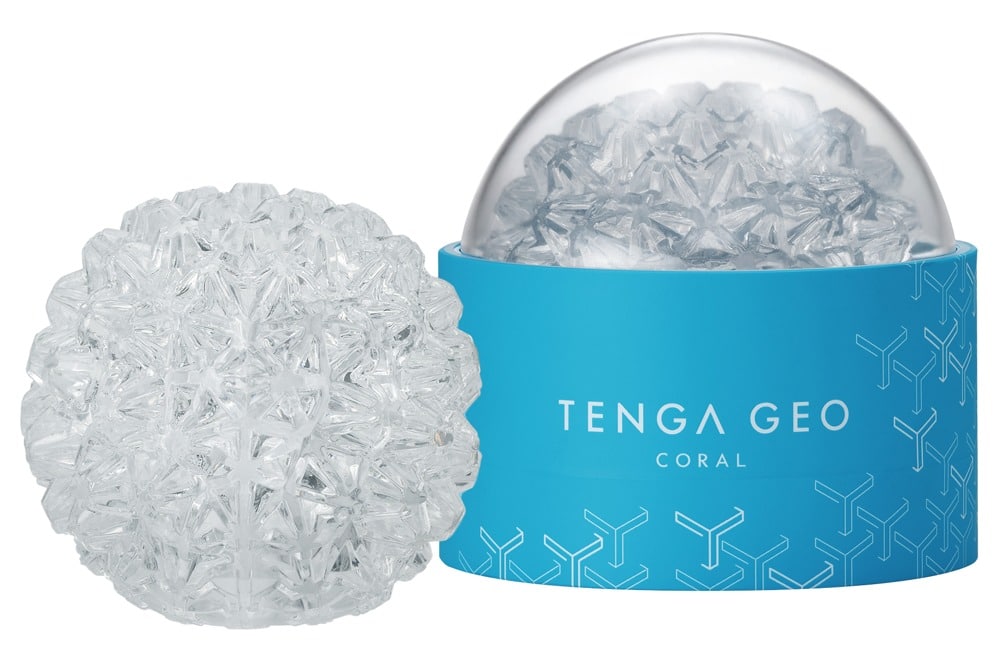 TENGA Masturbator „GEO CORAL“ mit Korallen-Reliefstruktur
