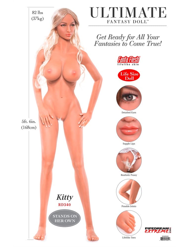 Ultimate Fantasy Dolls Liebespuppe „Ultimate Fantasy Doll Kitty“