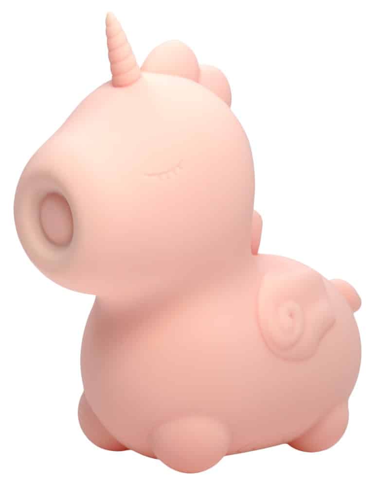 Unihorn Auflegevibrator „Heart Throb“ im niedlichen Einhorn-Design