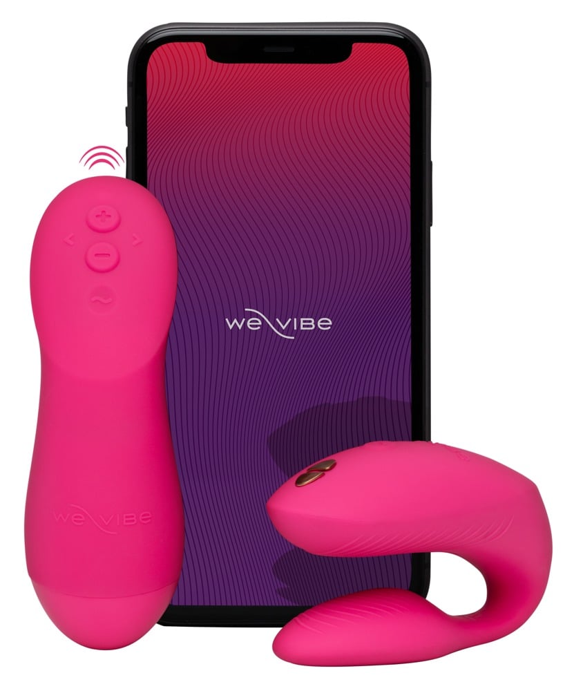 We-Vibe Paarvibrator „Chorus Pro“ mit Haptic Squeeze Fernbedienung